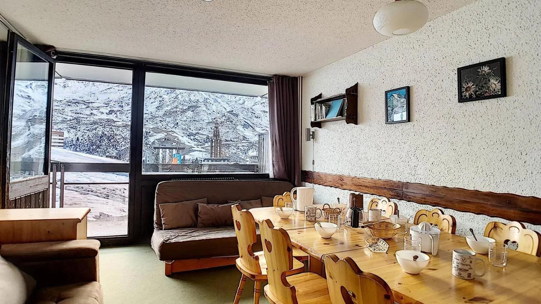 Residence Aravis - Appartement Spacieux - Depart Et Retour Ski Aux Pieds - Balcon Vue Montagnes Mae-3704 Saint-Martin-de-Belleville