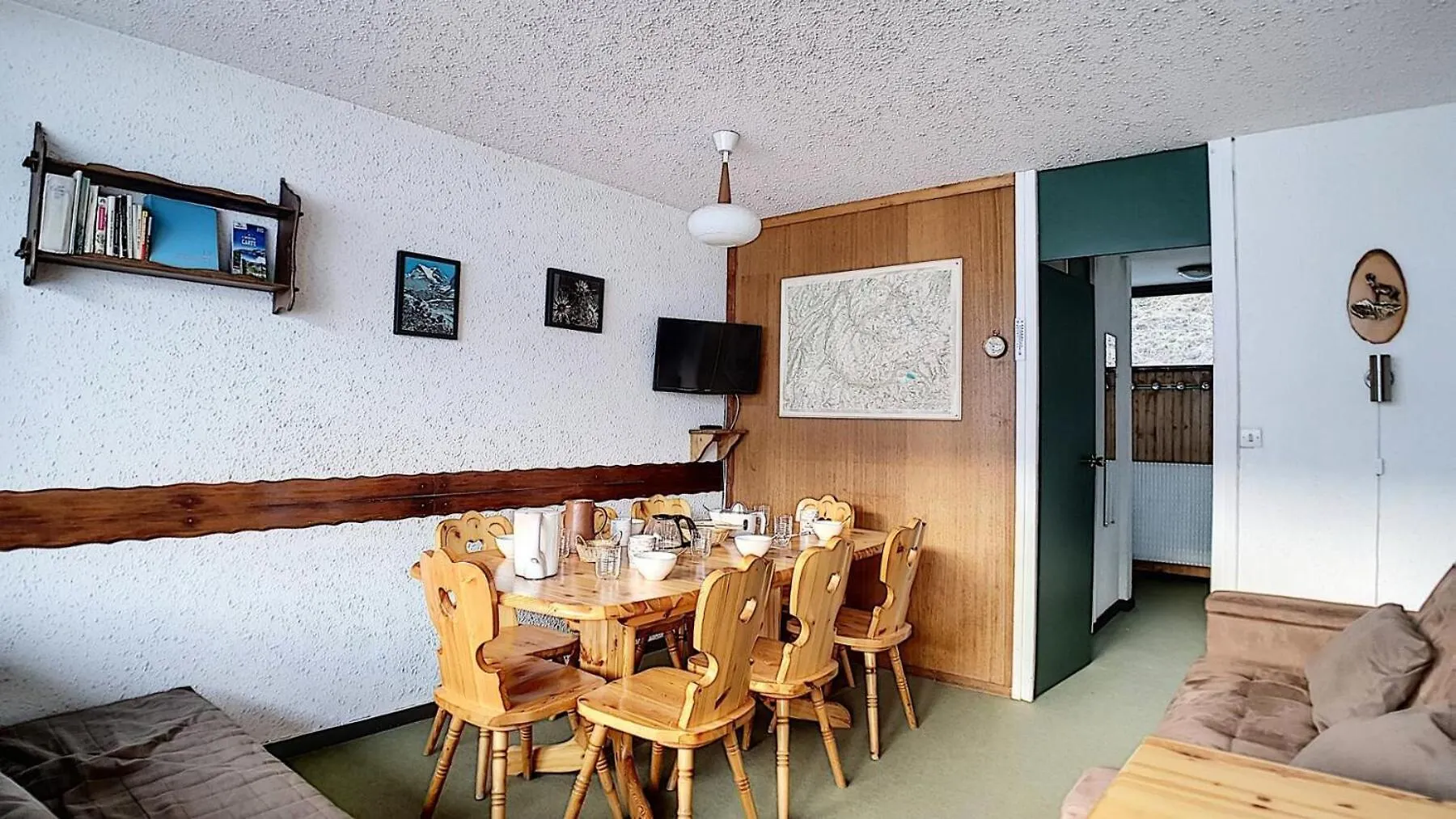 Residence Aravis - Appartement Spacieux - Depart Et Retour Ski Aux Pieds - Balcon Vue Montagnes Mae-3704 Saint-Martin-de-Belleville
